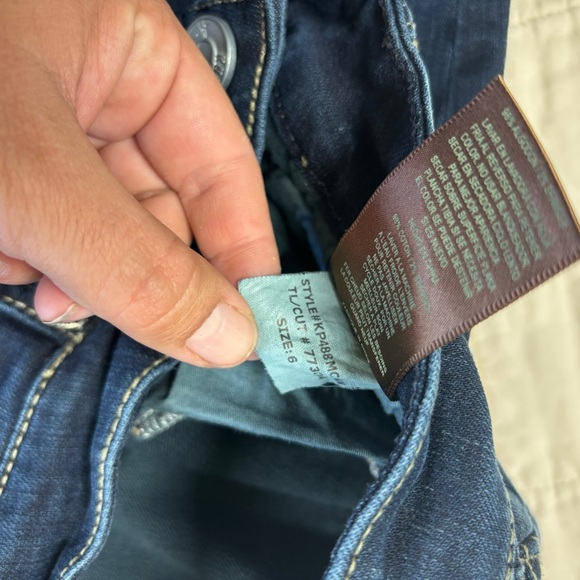 Kut from the Kloth Womens 6 Blue Diana Skinny Jeans Stretch Y2K Denim - Picture 9 of 11